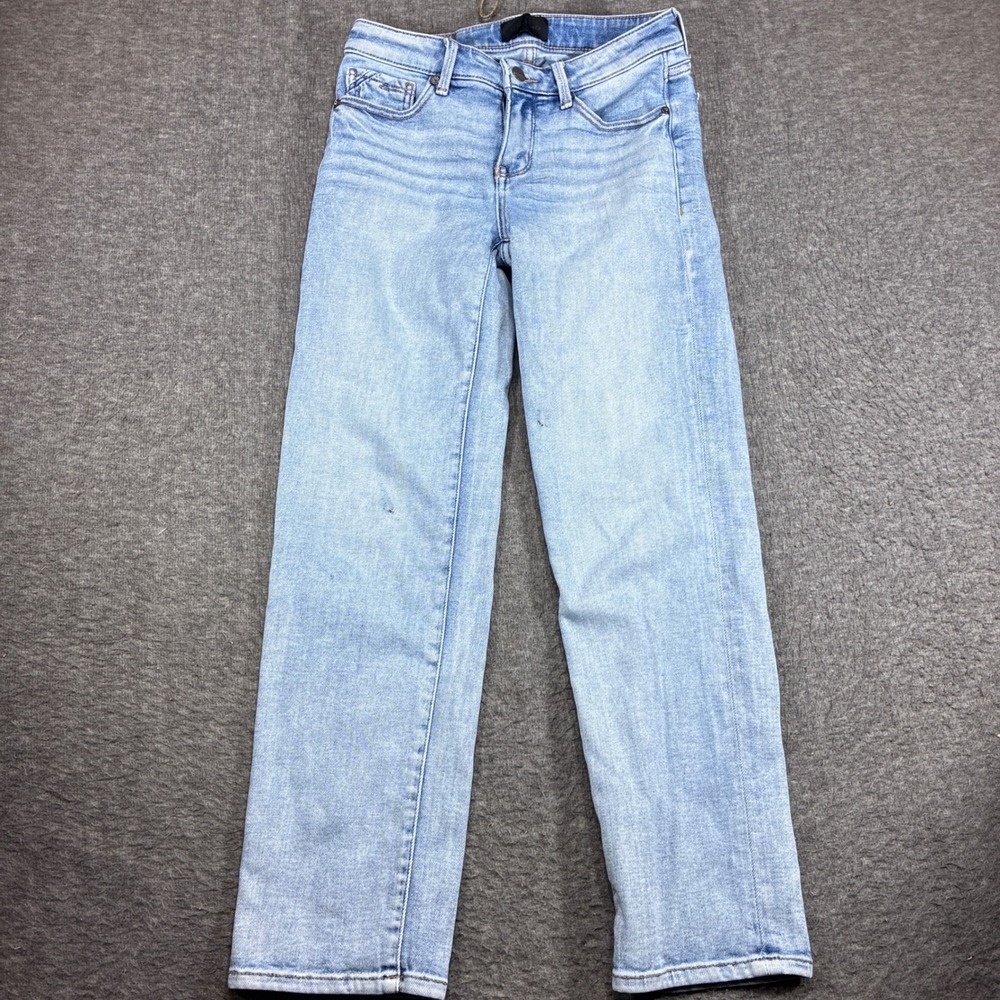 Buckle Black Jeans Women 25x28 Fit No. 53 Cropped Straight Light Blue Denim